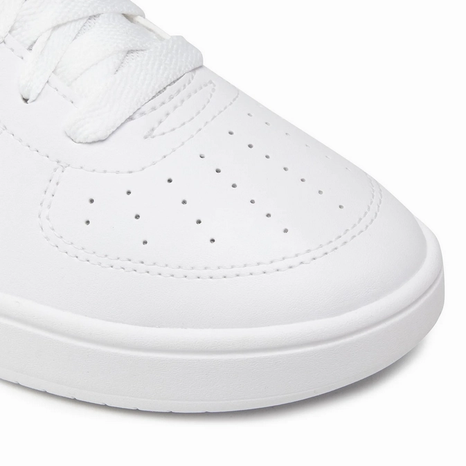 Nano Grip Puma scarpa Sneakers da ragazzo con laccio Rickie Jr 384311 01 bianco-grigio