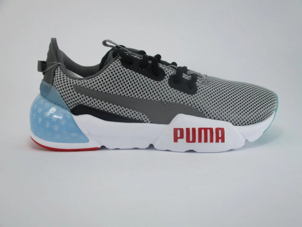 Puma scrapa sportiva da ragazzo Cell Phase 192830 01 grigio shock - absorbing - midsole - feature shoes
