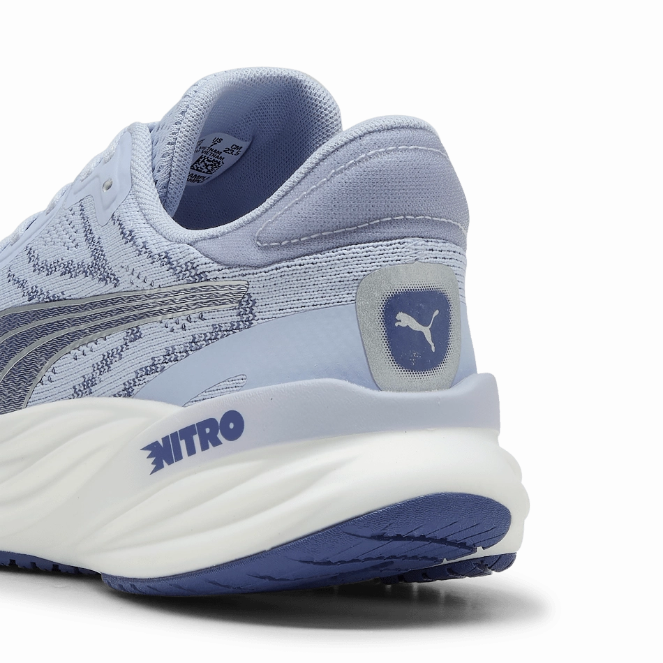 Stylish Gear running on uphill shoes Puma Women's Magnify NITRO 2 Running Shoes in Cool Weather/Blue Crystal SS25