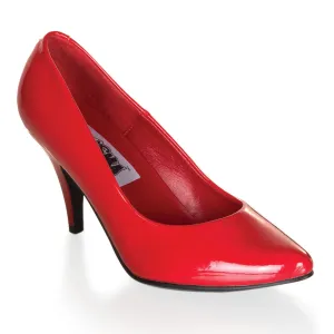 PUMP-420 Fancy Dress Costume Funtasma Women's Shoes Red Pat