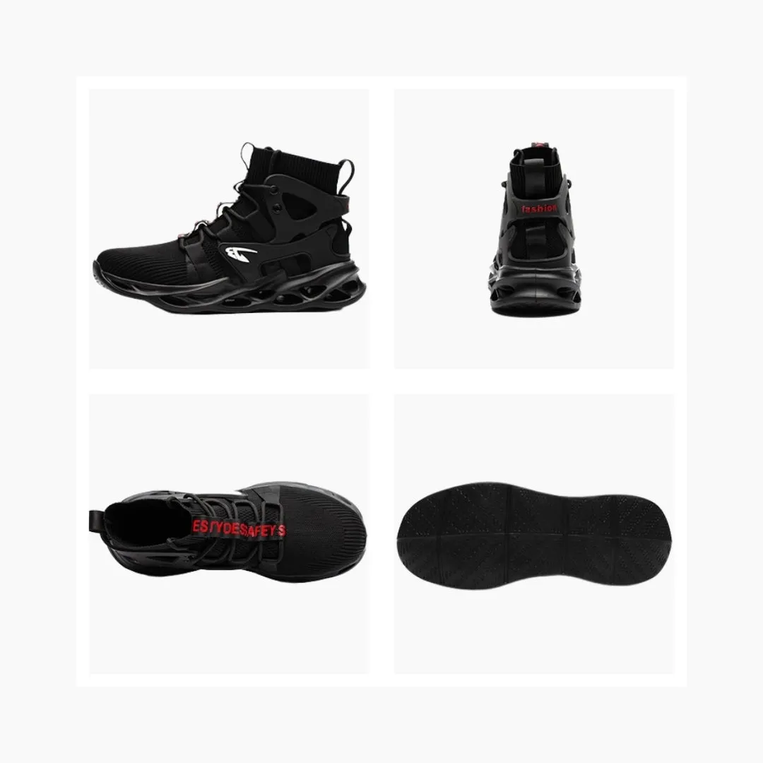 Puncture Proof, Non-Slip Sole : Safety Shoes for Men