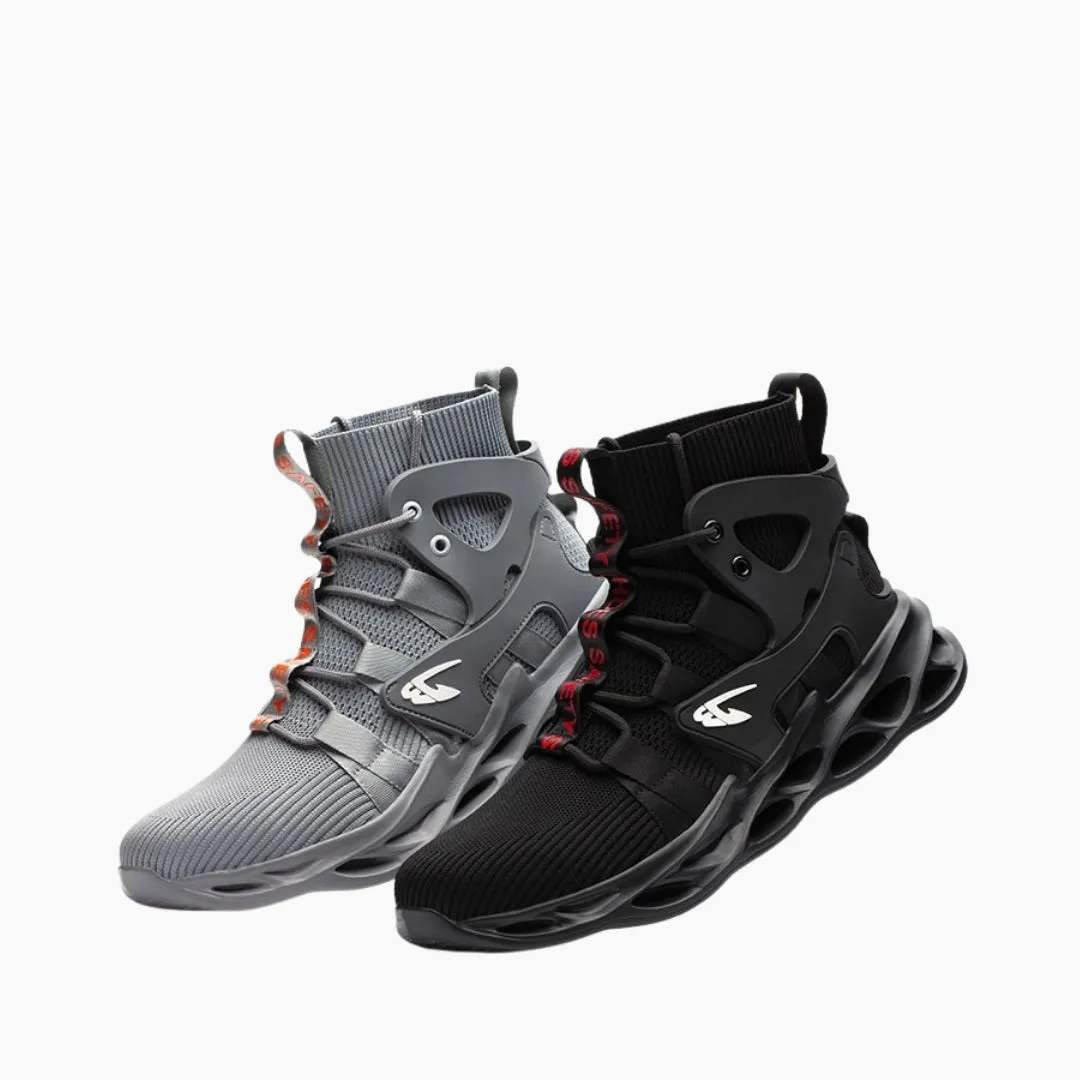 Puncture Proof, Non-Slip Sole : Safety Shoes for Men