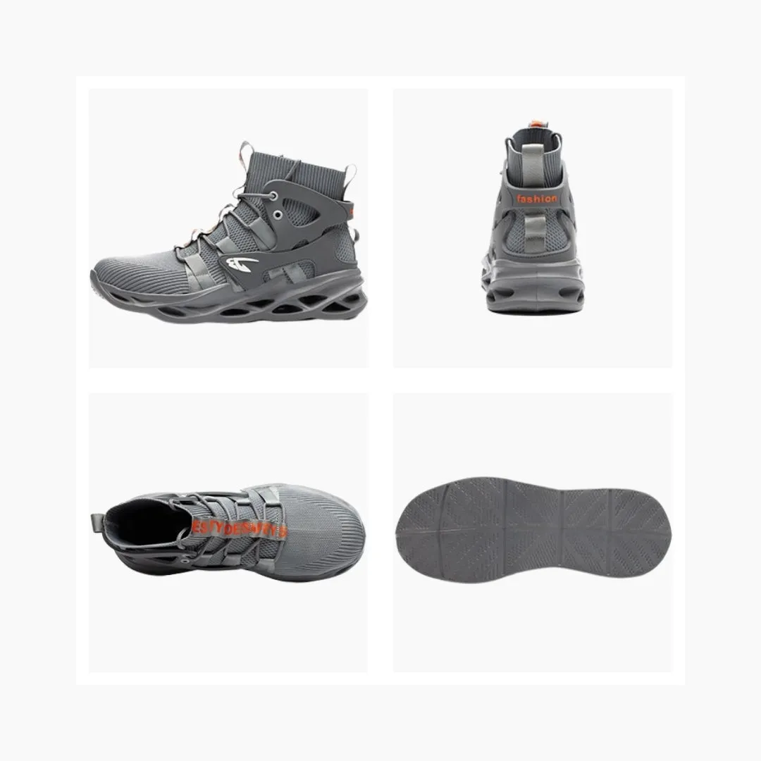 Puncture Proof, Non-Slip Sole : Safety Shoes for Men