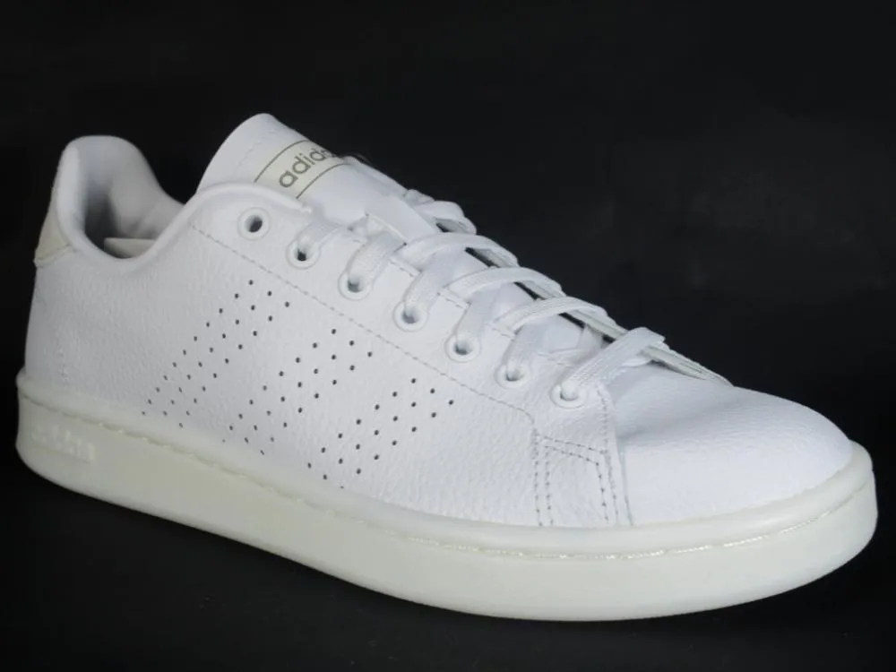 Adidas scarpa sneakers da adulto Advantage F36469 bianco high - top footwear removable insole shoes
