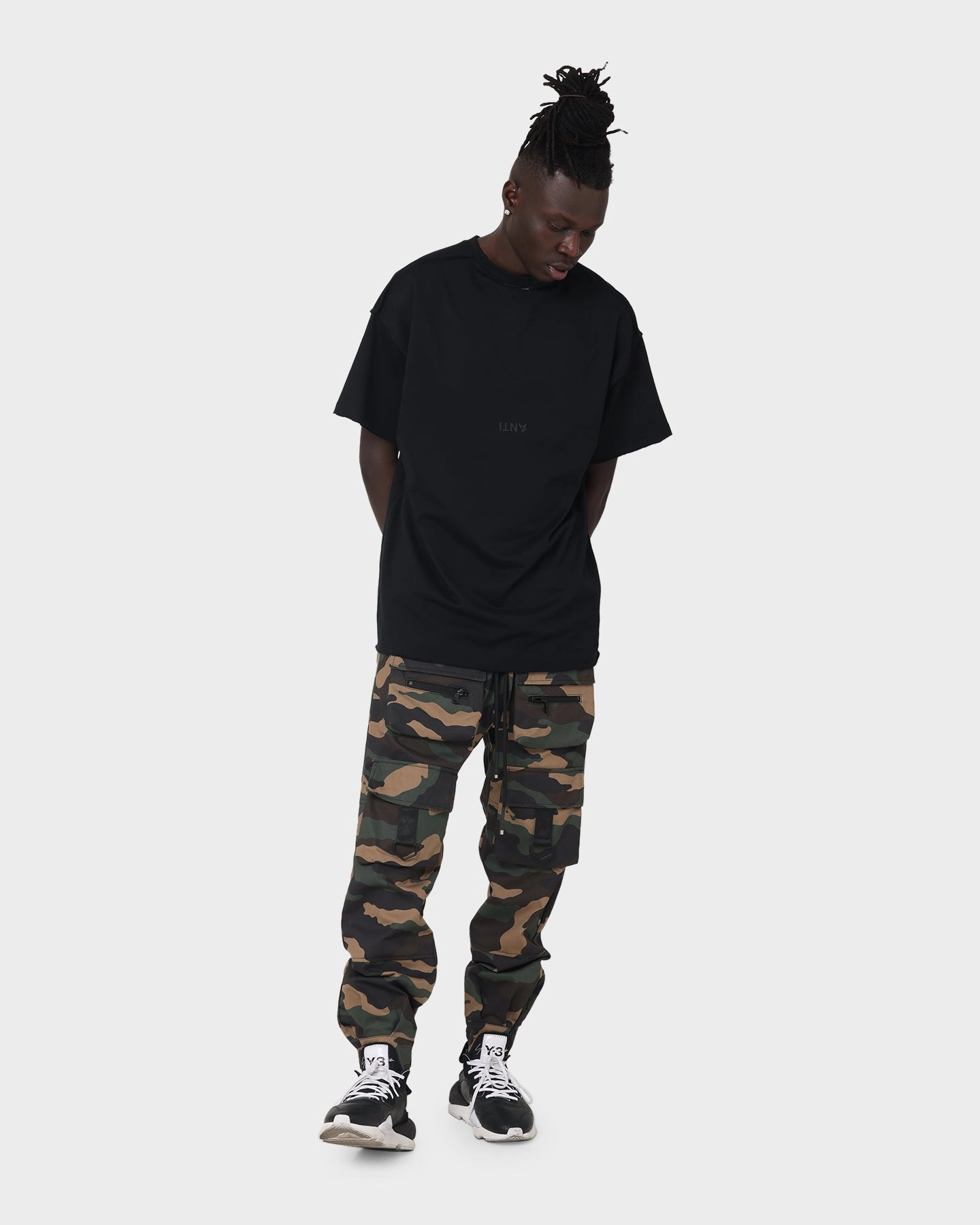 Comfortable clothing The Anti Order Anti Essential Oversized T-Shirt Black