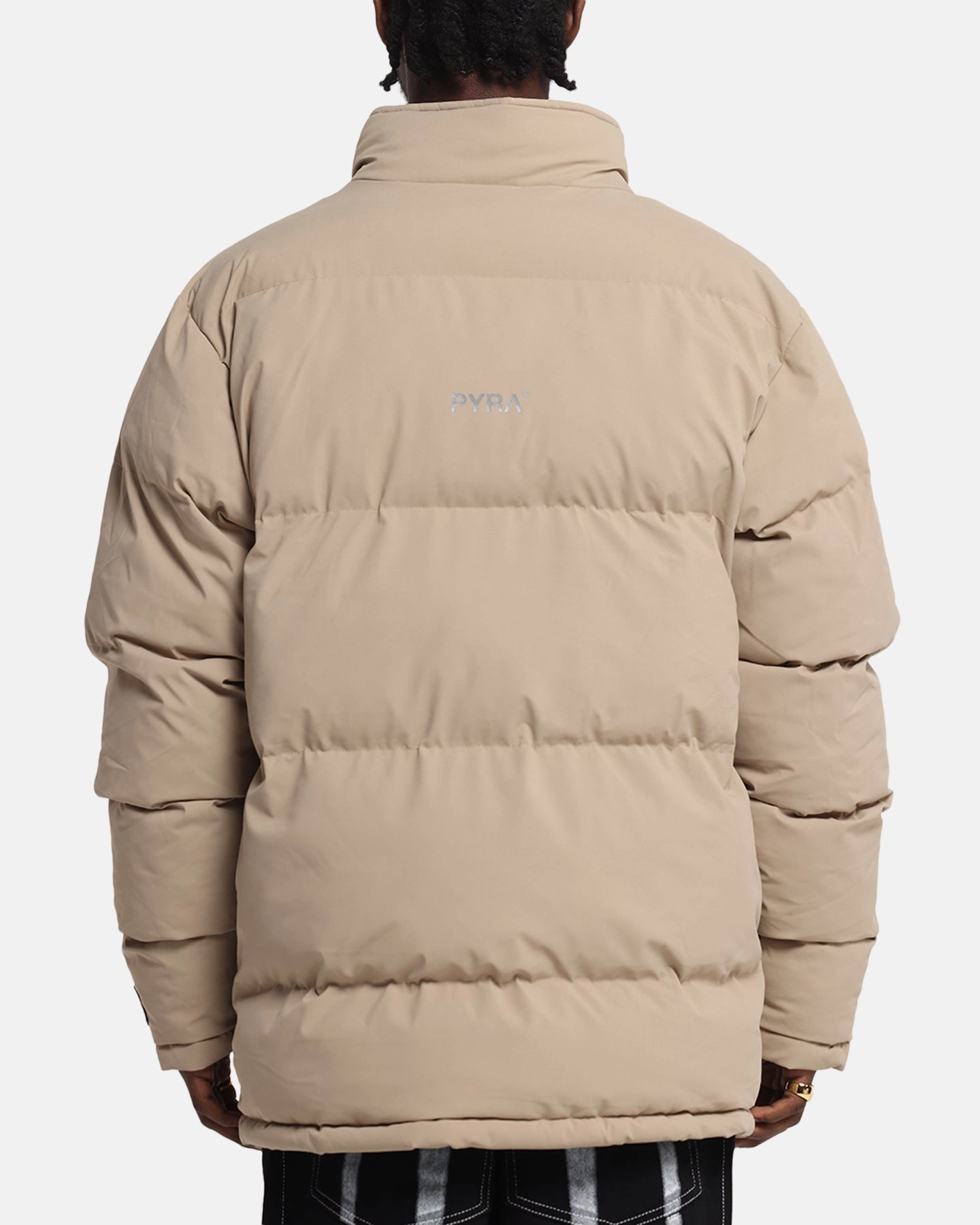 Fashionable Shield Pyra Padded Puffa Jacket Natural