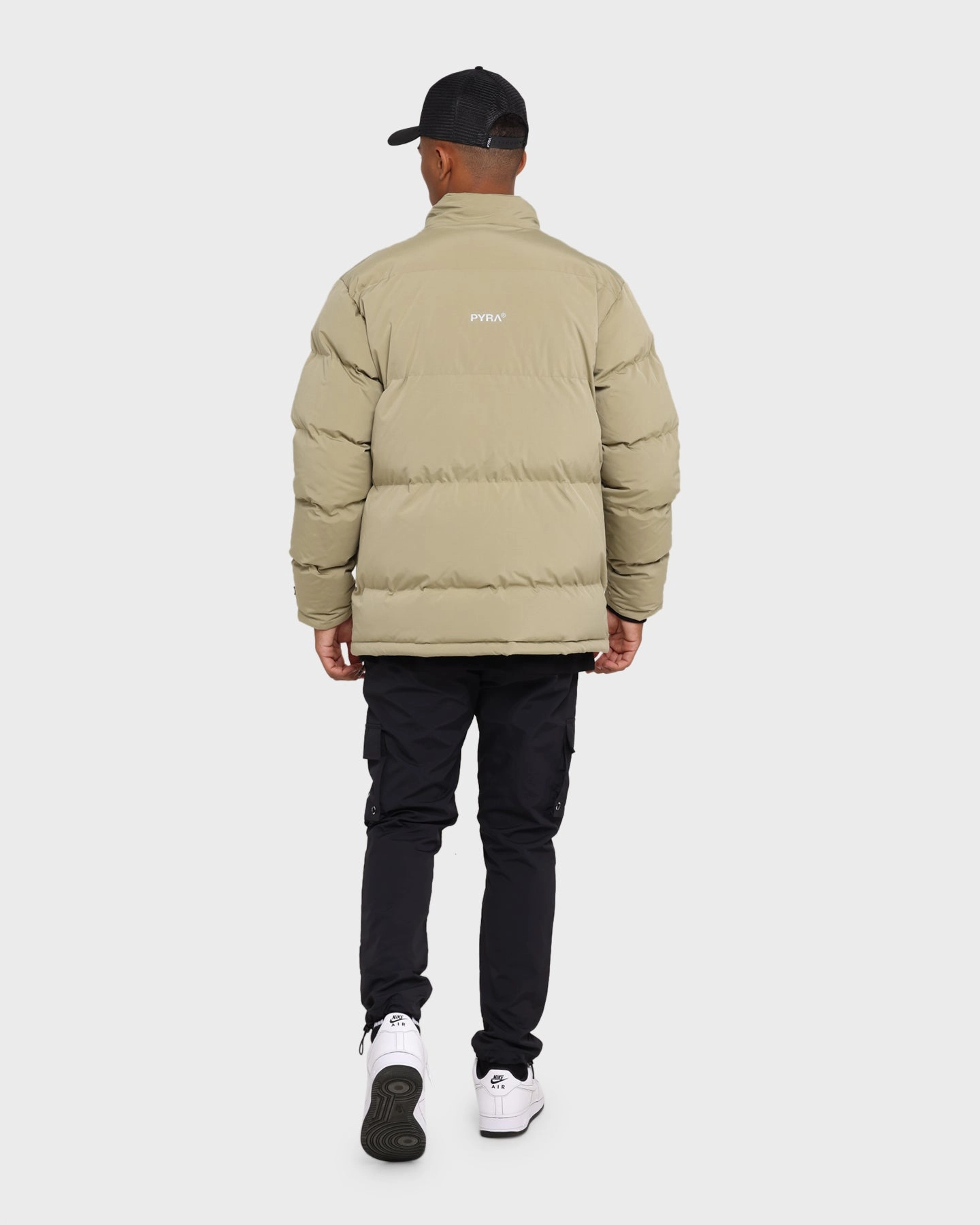 Party use PYRA Padded Puffa Jacket Olive
