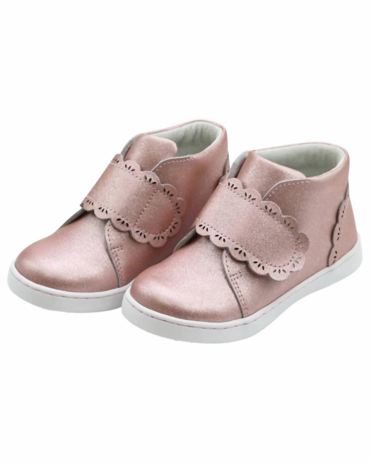 Light Touch CasualWear Girl's Colette Sneakers In Glitter Pink