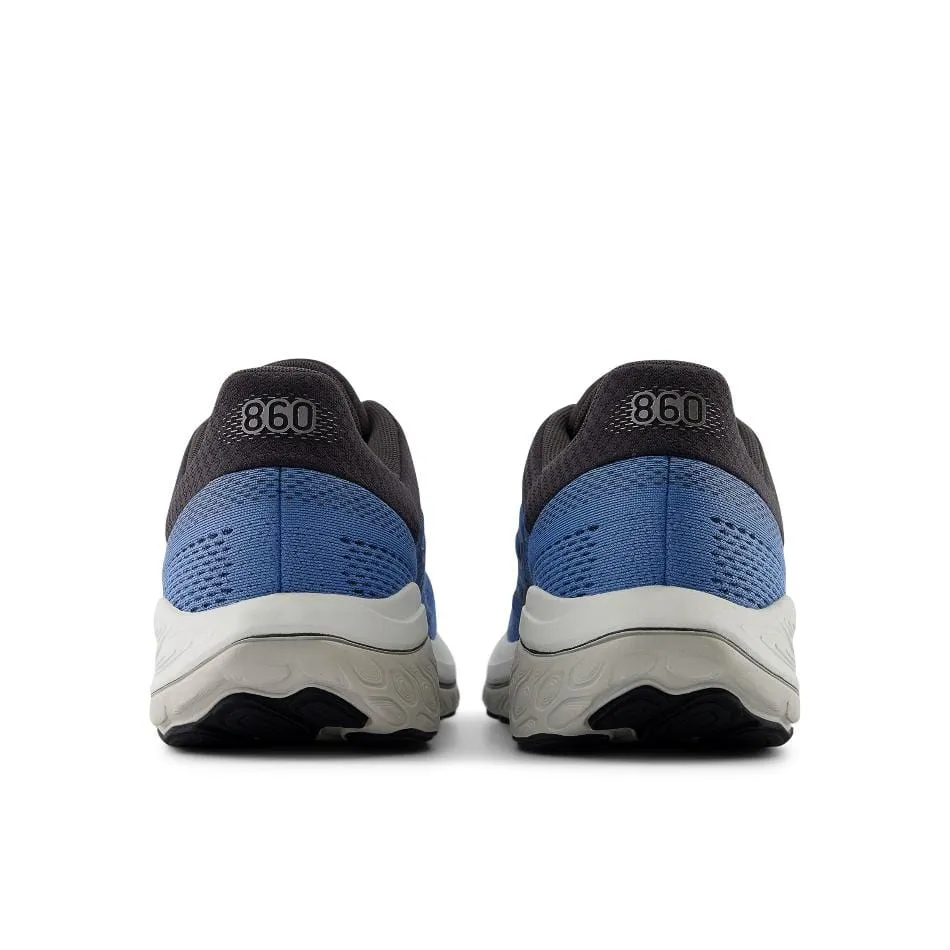 foot - endurance running shoes New Balance Men's 860 V14 2E (Wide Fitting) Width Running Shoes in Blue Laguna SS25