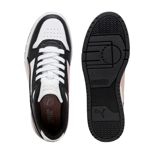 Puma scarpa sneakers da donna RBD Game Low 386373 24 bianco-rosa-nero Performance running Tensile Knit