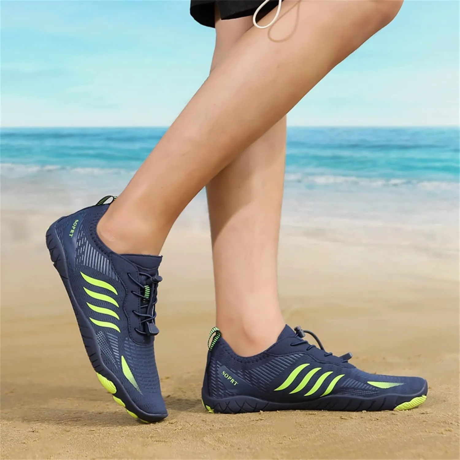 Quick Dry Water Shoes Non Slip Barefoot Aqua Socks Swim Surf Beach Yoga Camping Boating River Pool Sport Men Women Adults Spring Shoe for Women 2025