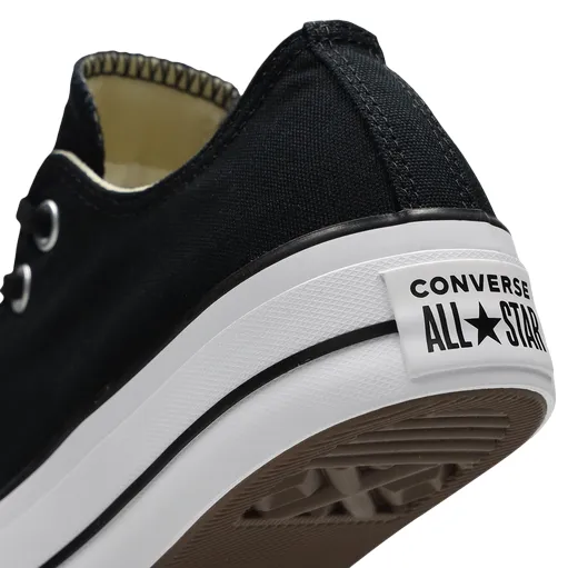 Converse All Star Chuck Taylor Ctas Layer OX Donna 560250C | Sneakers Platform nera asphalt - road - runner