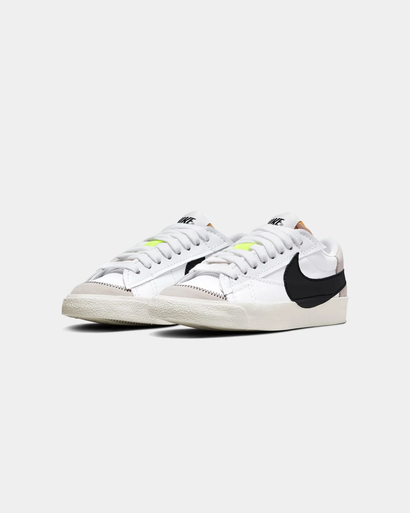 Wide Fit Compatibility All terrain Nike Women's Blazer Low '77 Jumbo White/Black