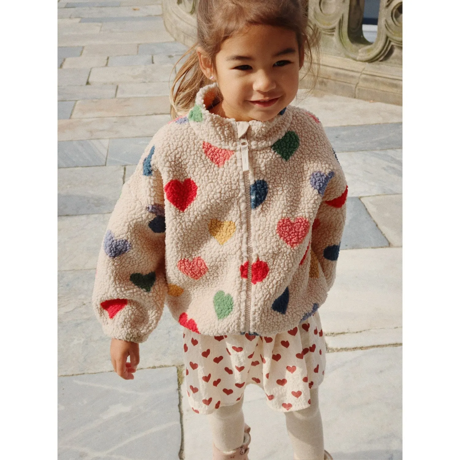 Compressed Packing Design Konges Sl?jd Bon Coeur Color?? Jody Teddy Jacket Grs