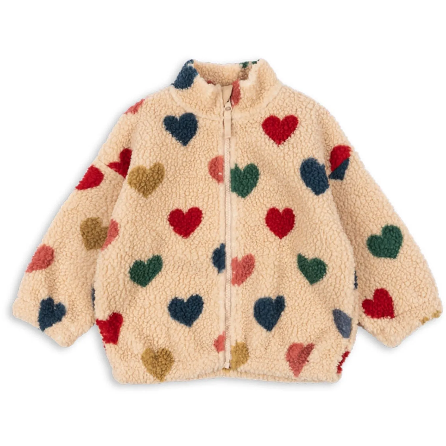 Konges Sl?jd Bon Coeur Color?? Jody Teddy Jacket Grs Flexible Shoulder Panels
