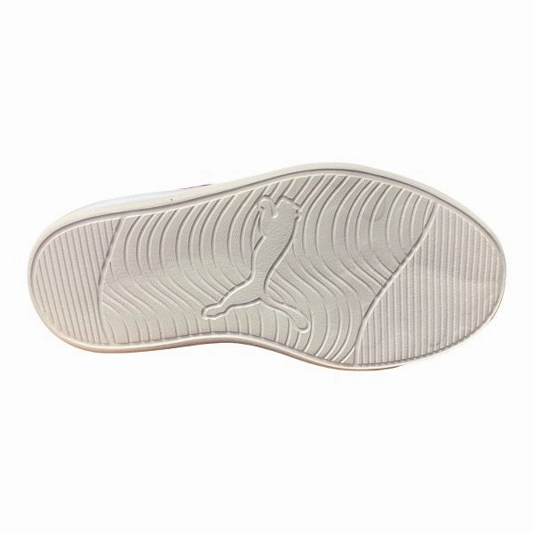 Puma scarpa sneakers con strappo da bambina Courtflex v2 Mesh V PS 371758 11 barbabietola viola bianco Advanced Flexibility