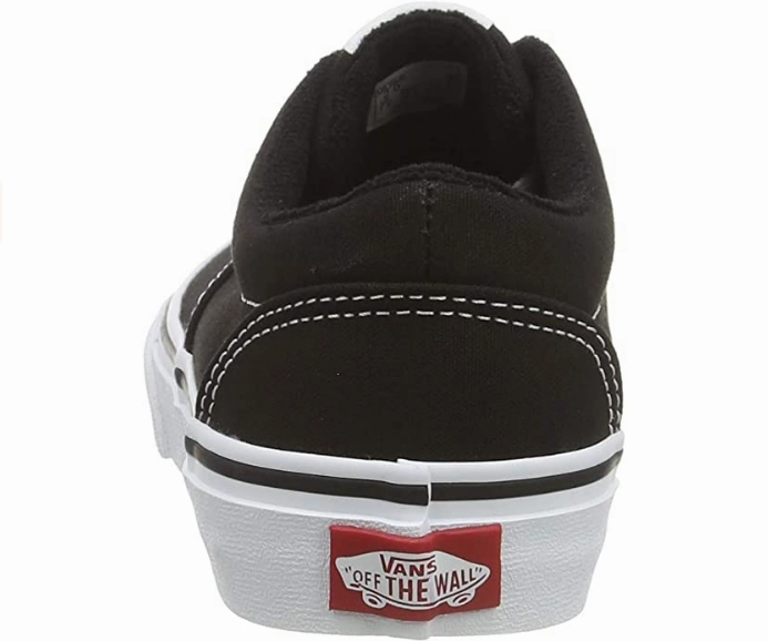 Composite Plate Lace Lock Stability Vans scarpa sneakers da ragazzo in tela Doheny VN0A3MWA1871 nero bianco