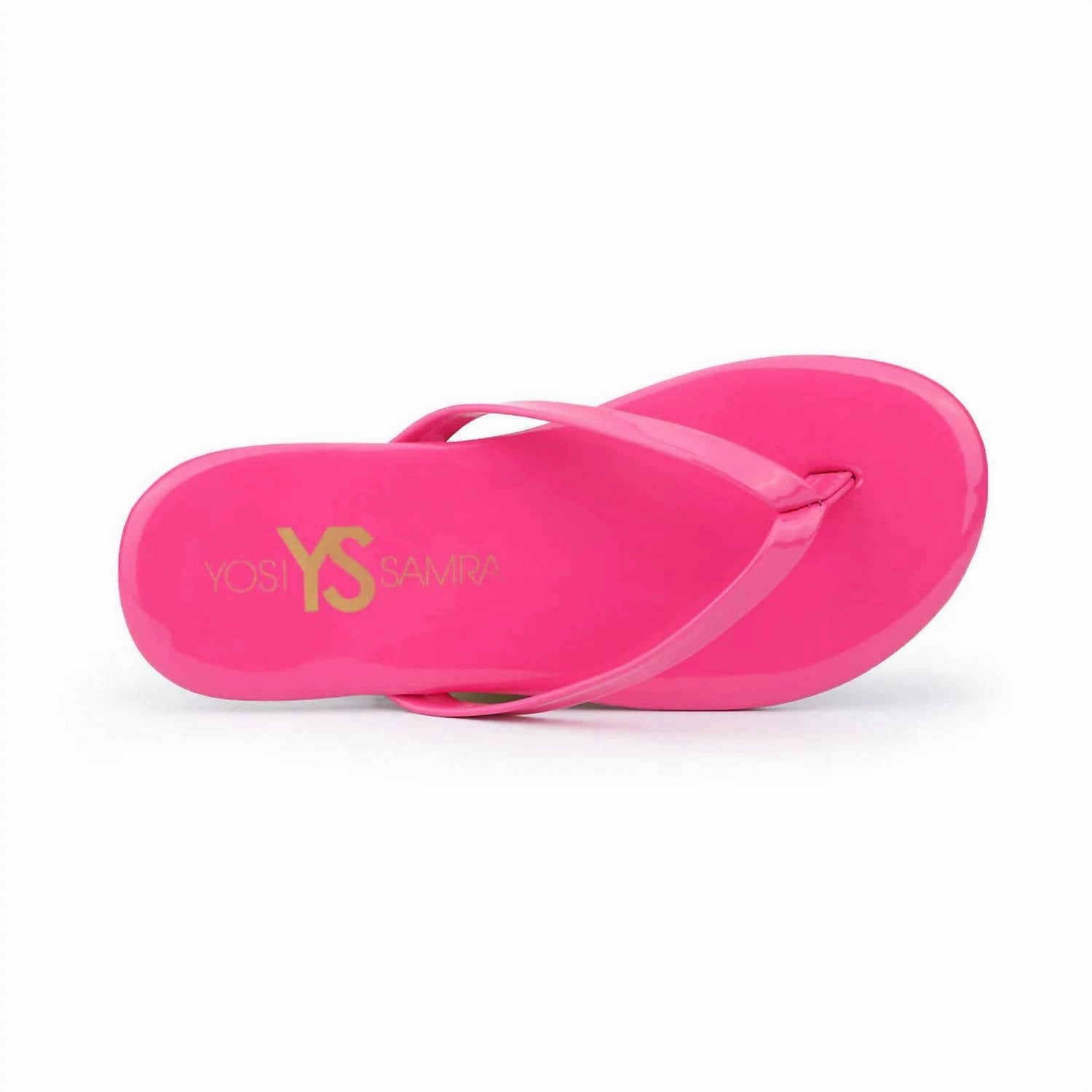 Kid's Miss Rivington Flip Flop In Pink Shock Absorbing Layer Flat Comfort