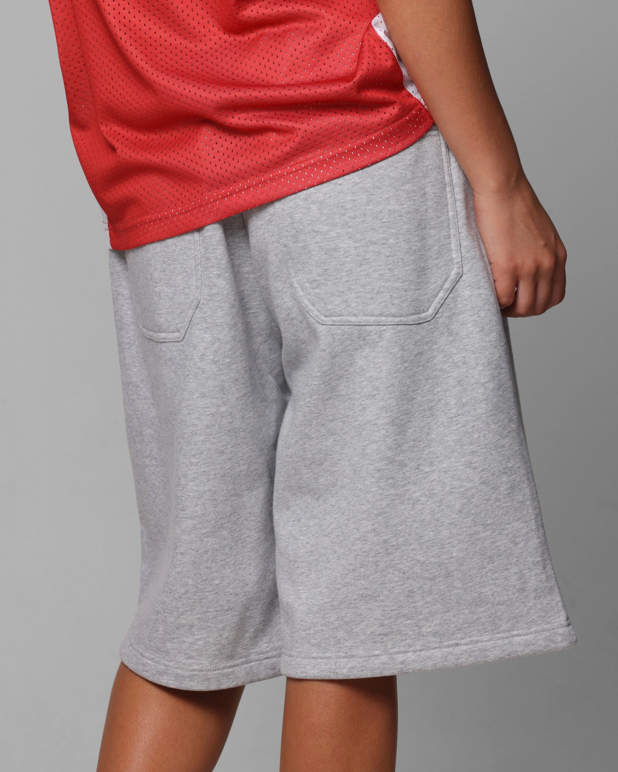 Modern Cut Classic Design Loiter Hybrid Premium Shorts Grey Marle