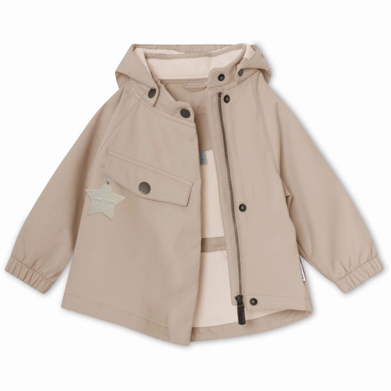 Mini A ture Sesame Wai Spring Softshell Jacket. GRS Flexible Side Gussets