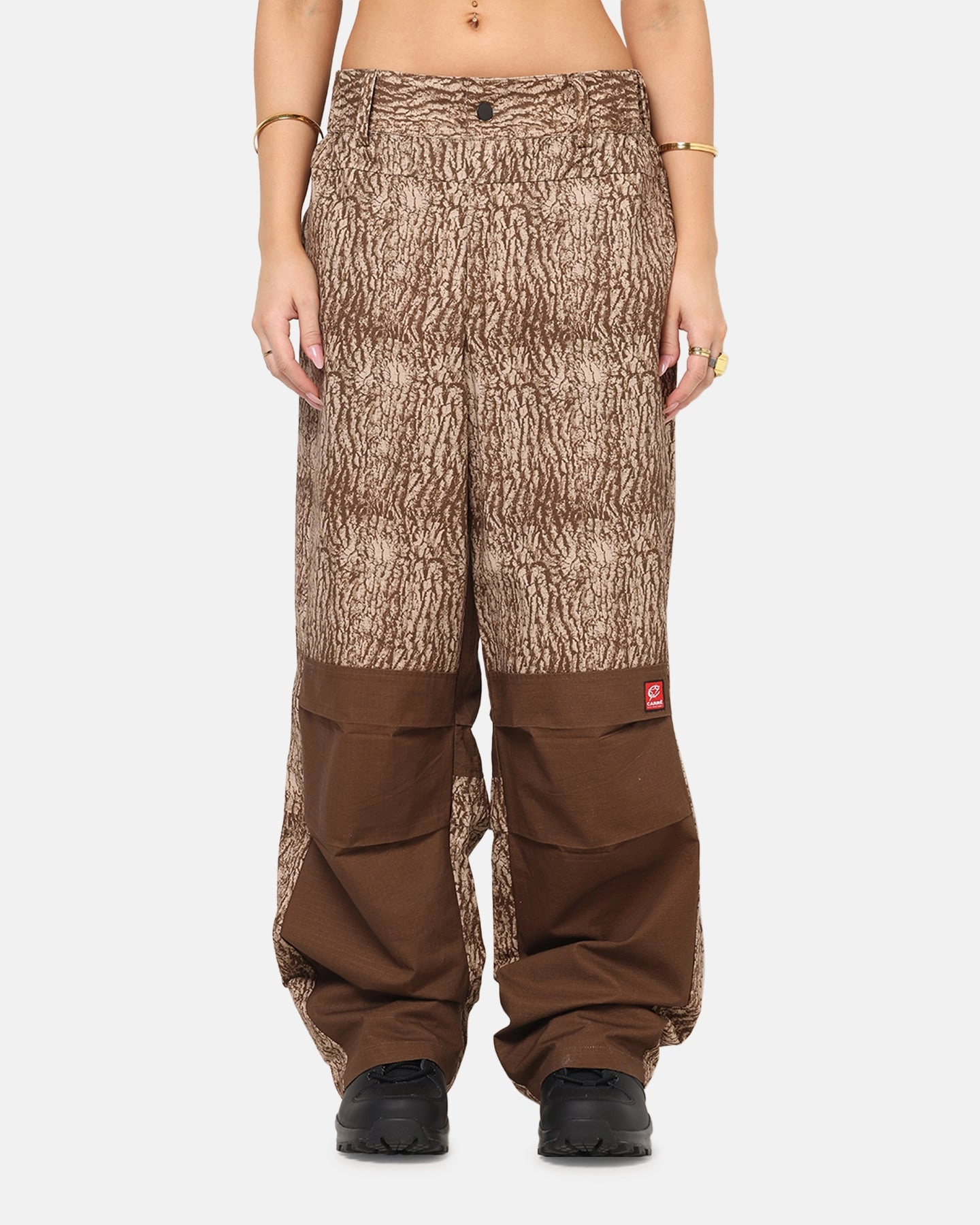 Carre Avalanche Baggy Pants Tree Bark Timeless Layers Workout-ready