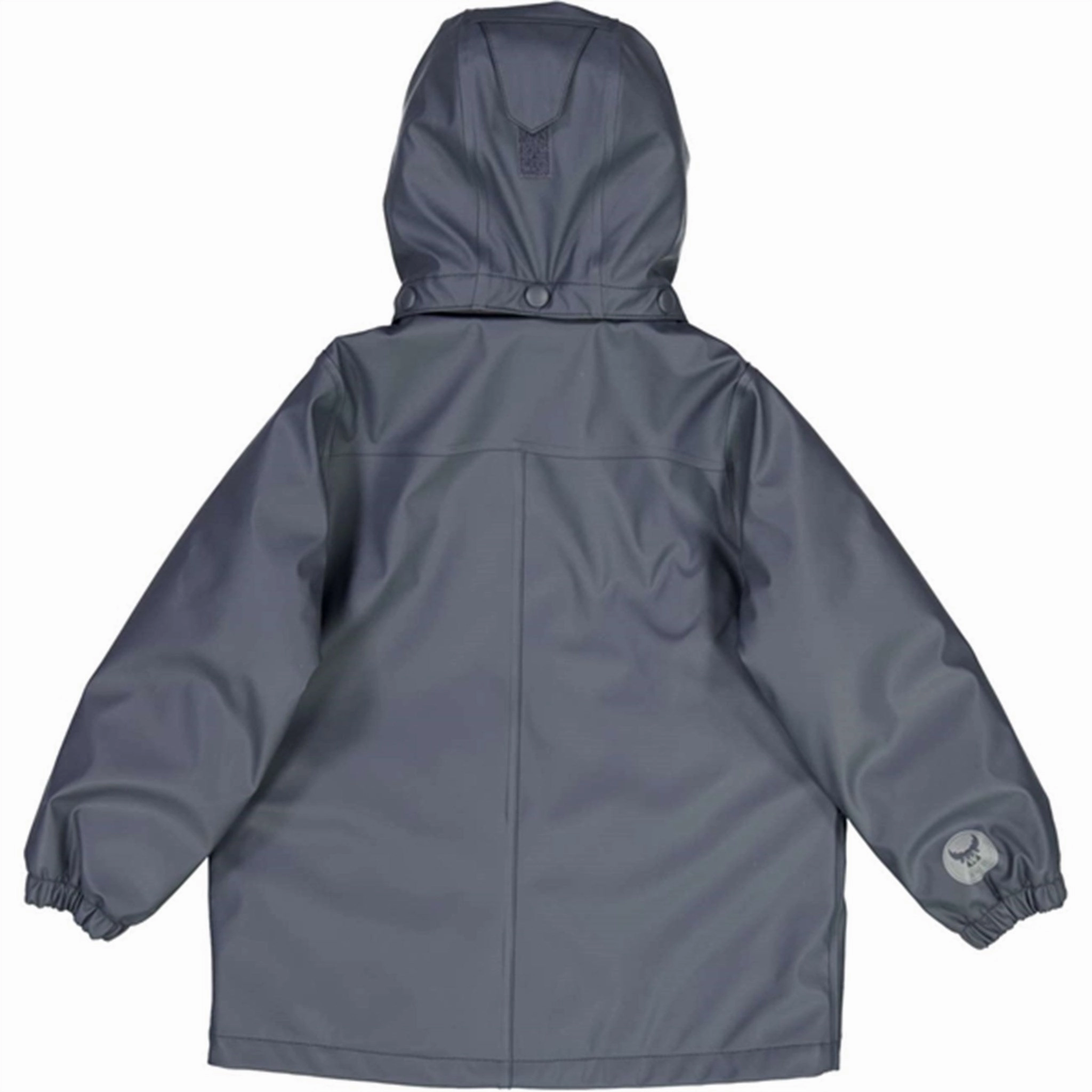 heavy duty fabric Layered Collar Wheat Rain Coat Ajo Thermo Greyblue