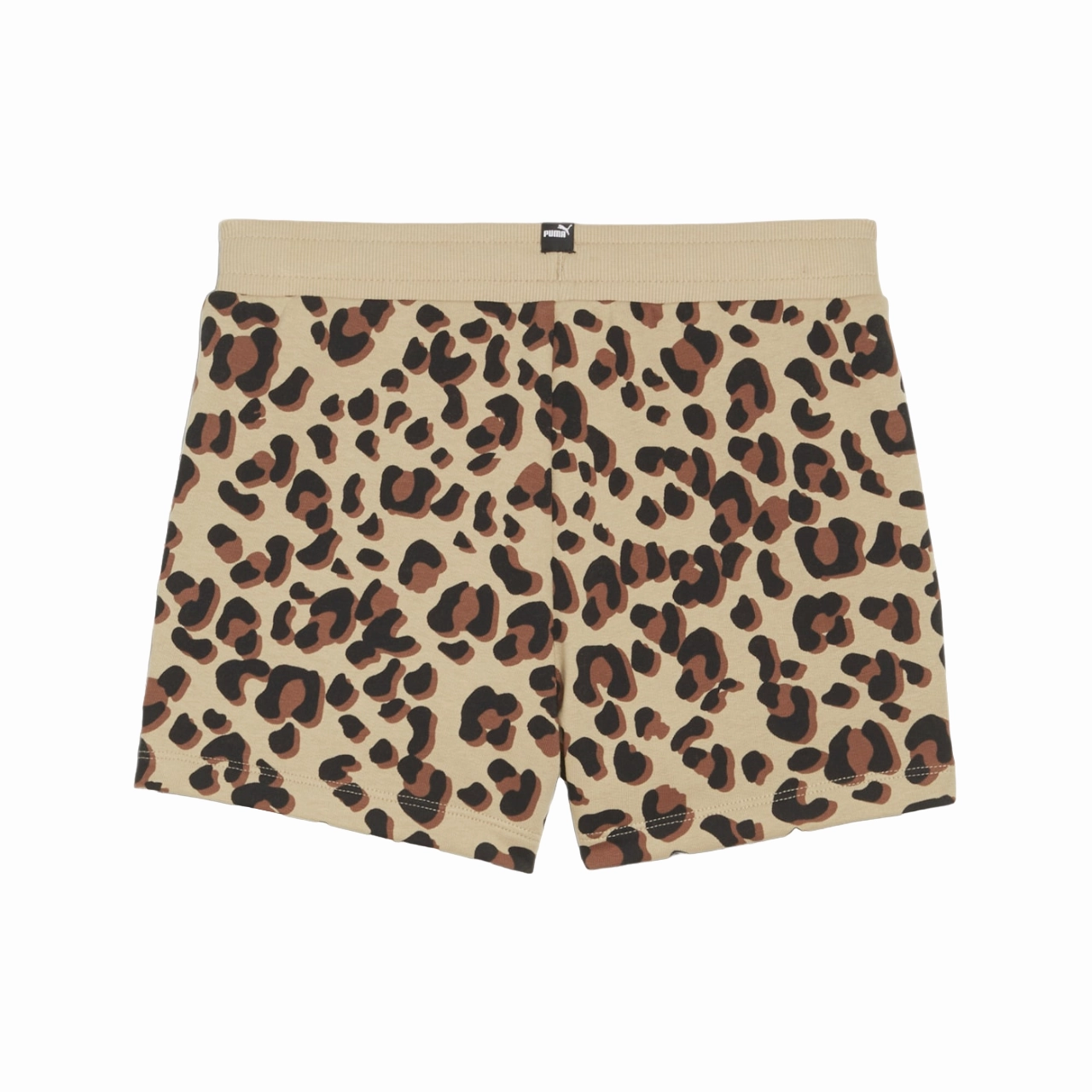 Effortless Style Puma pantaloncino in cotone da ragazza Ess Animal 679414-83 tortora