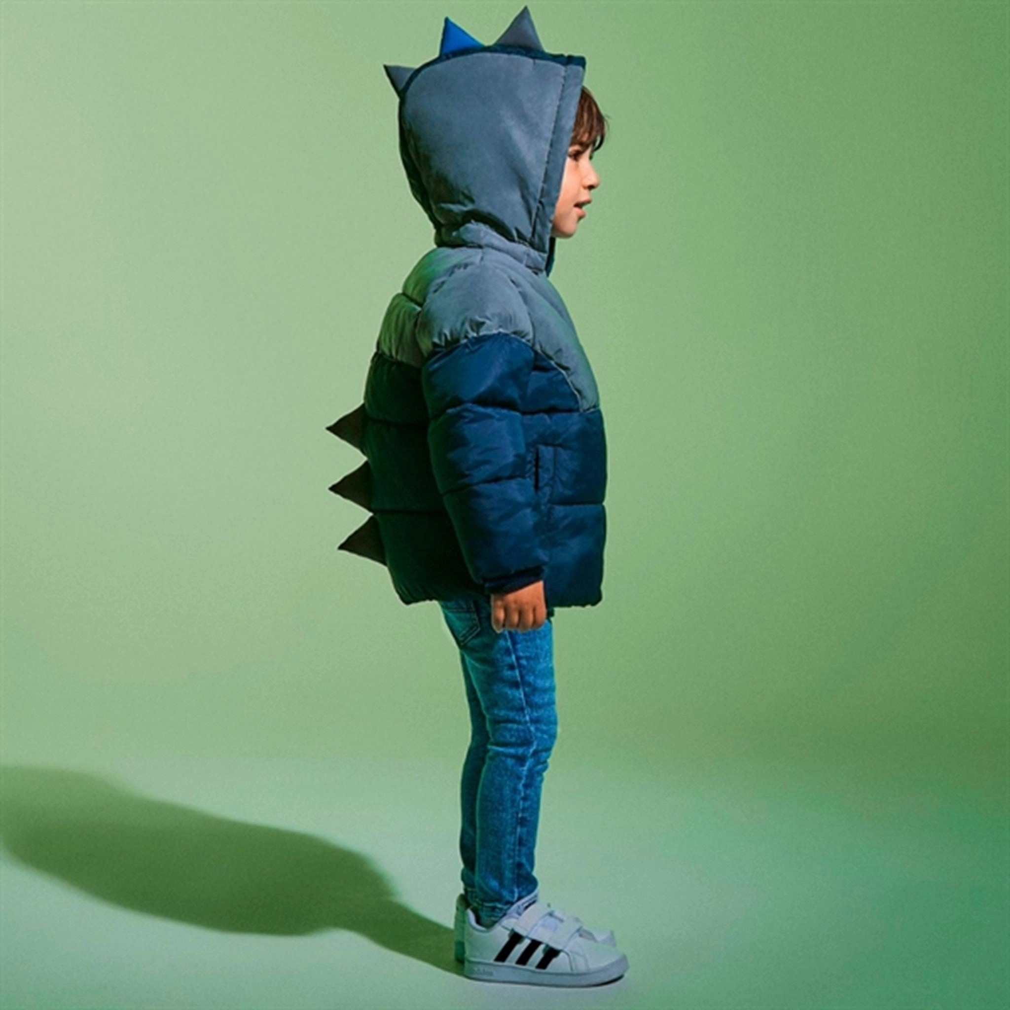 Transitional City Fit Stylish Comfort Name it Dark Sapphire Morten Puffer Jacket Reflective