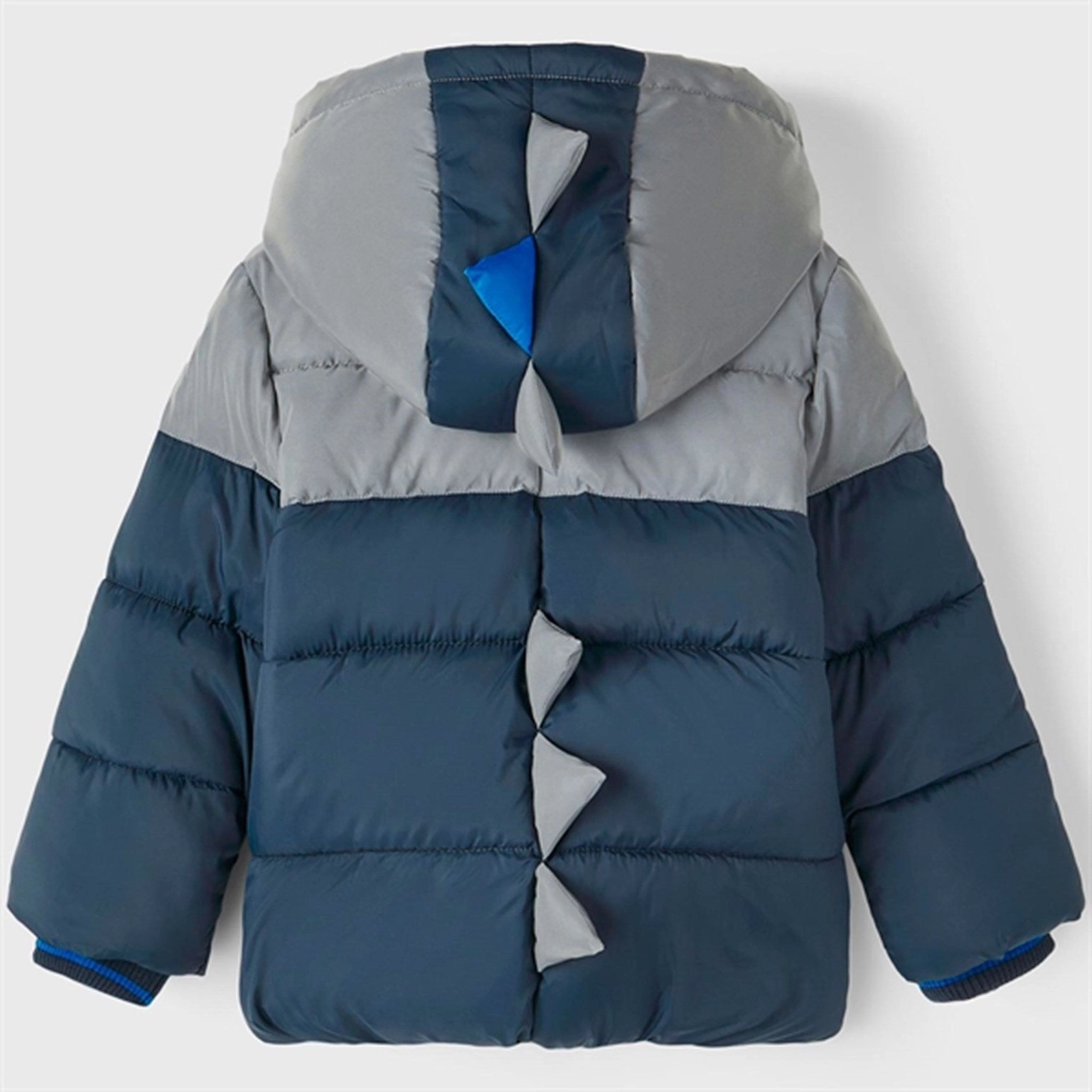 Sport Inspired Style Stretchable Waistband Name it Dark Sapphire Morten Puffer Jacket Reflective