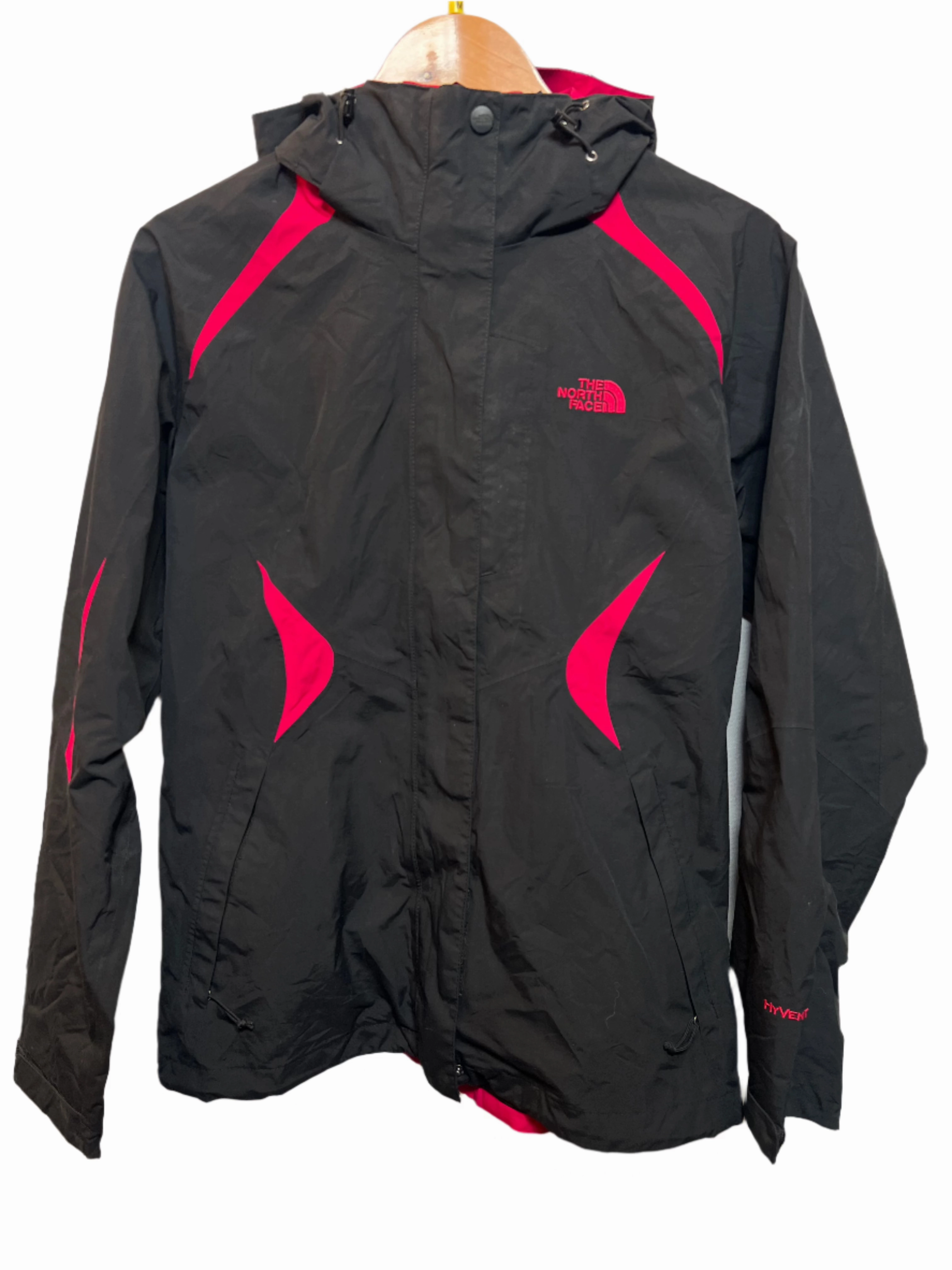 The North Face Women's Black Jacket (Size M) AbrasionResistantSurface Casual Street Style