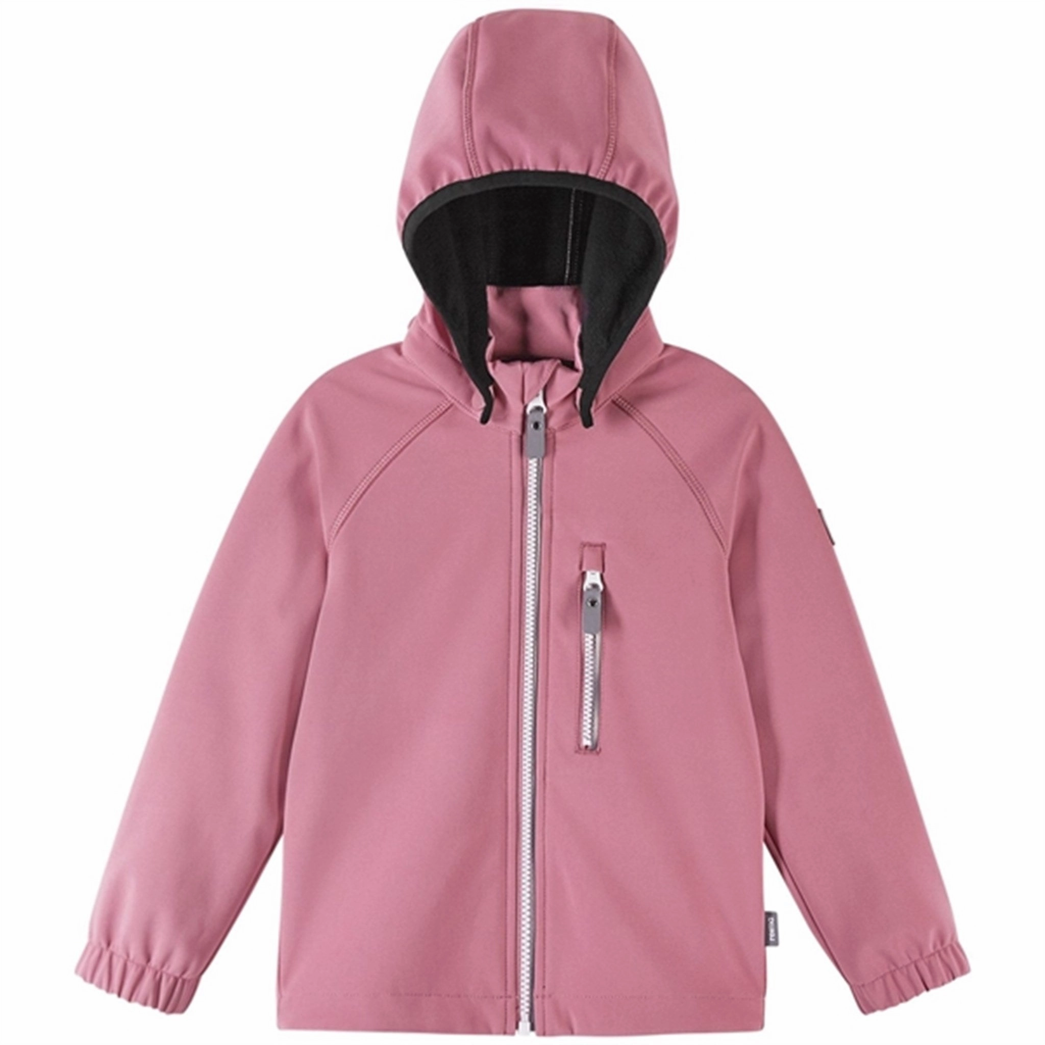 Compact Fit Look Reima Softshell Jacket Vantti Blush Rose