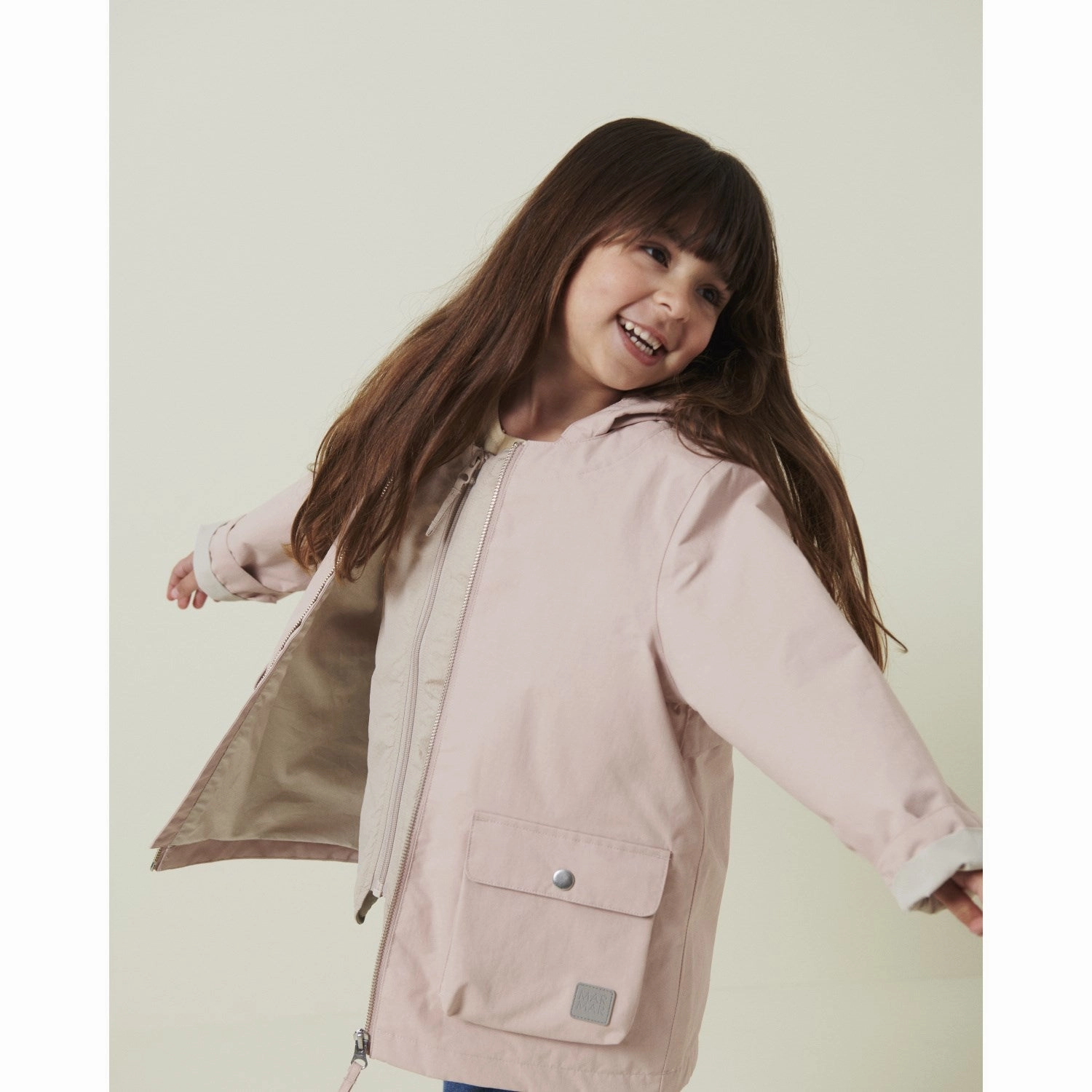Elastic Cuff Adjustment MarMar Tech. Parka Rose Powder Osman Jacket Outerwear