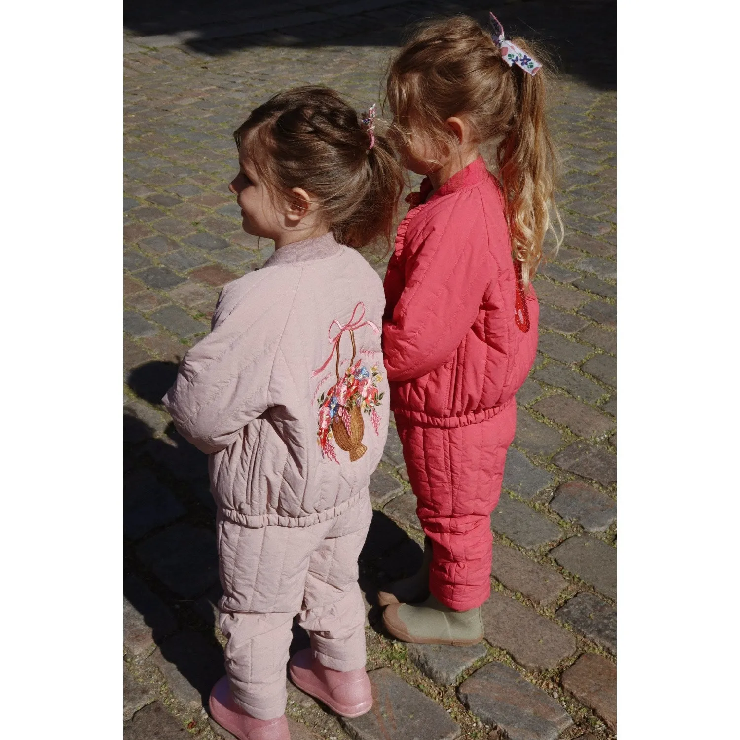 Konges Sl?jd Deauville Mauve Juno Bomber Jacket Classic Fit Water Repellent Fabric
