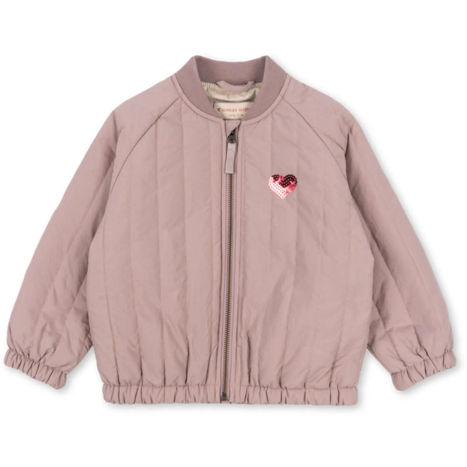 Hooded Comfort Fit Konges Sl?jd Deauville Mauve Juno Bomber Jacket