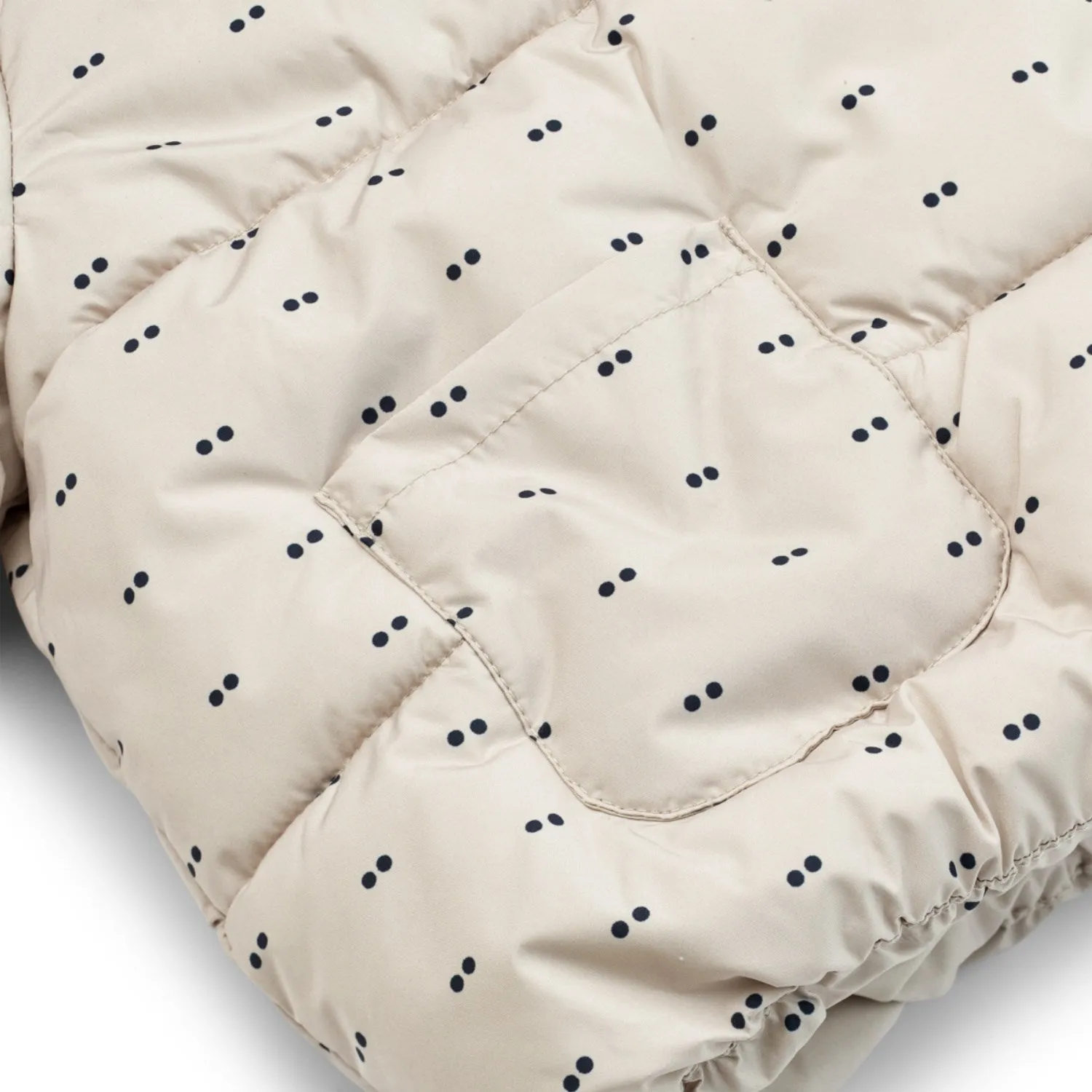 Effortless Layer Double layer fabric LieWood Double Dot / Silver Lining Giovanna Jacket