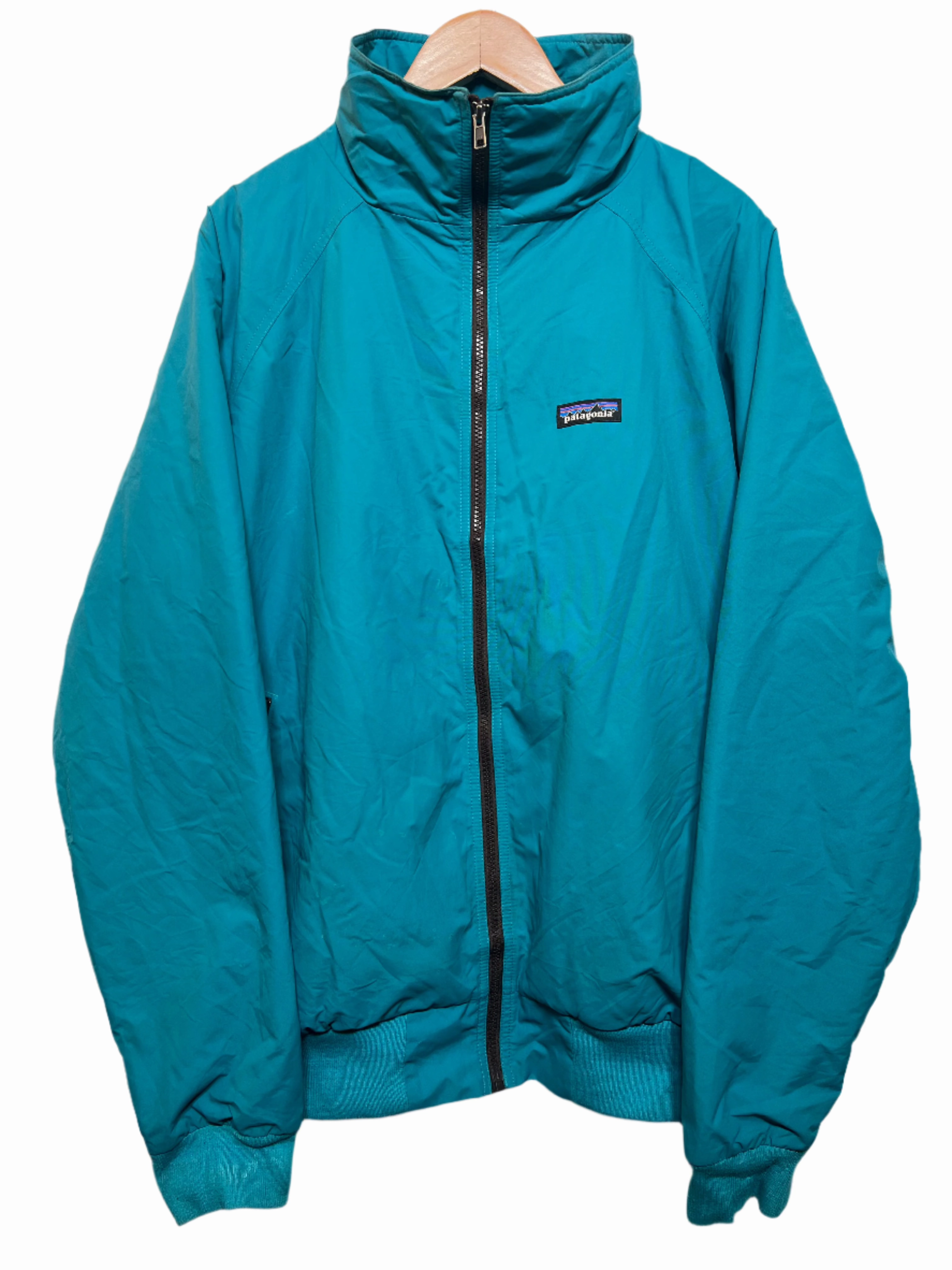 Aftershave Taped Zippers Patagonia Mens Blue Coat (Size XL)
