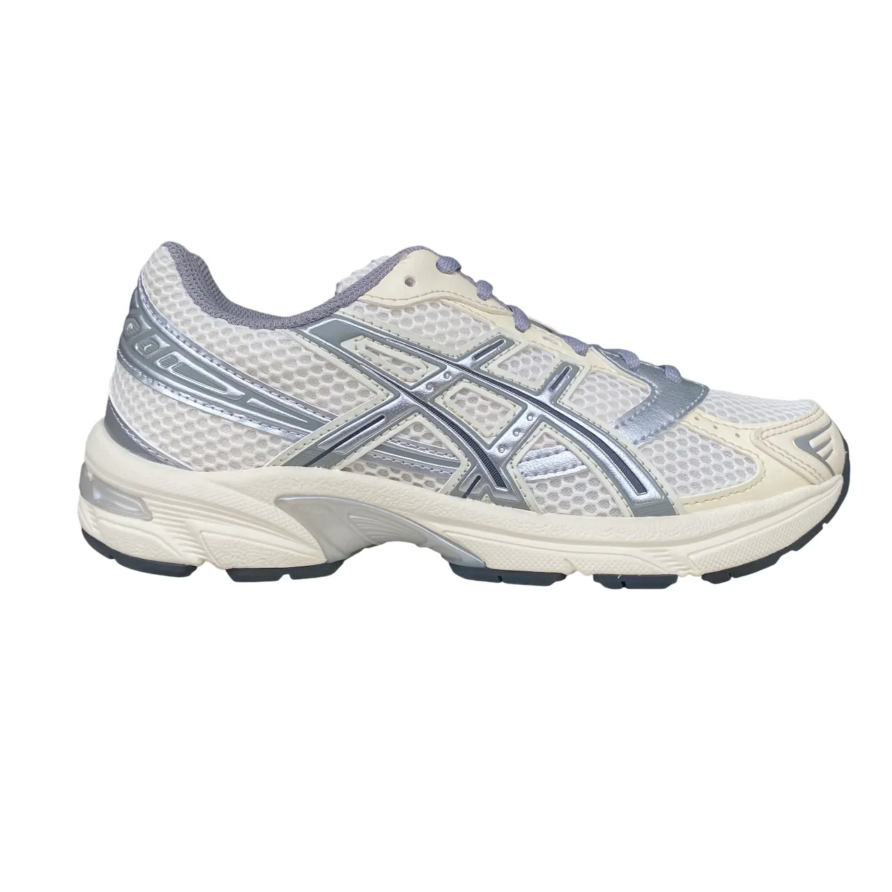 Elderly Enhanced Lateral Stability Asics SportStyle scarpa sneakers da donna Gel-1130 1202A164-116 crema-grigio