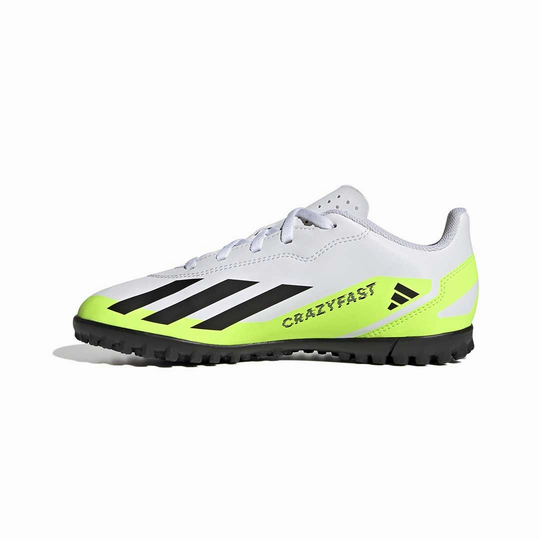 adidas - Kids' (Junior) X Crazyfast.4 Turf Shoes (IE4066) Performance Wear