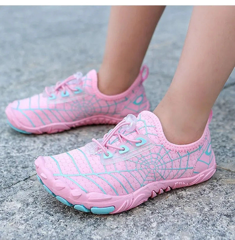 Ravello Aqua Kids Beach Shoes - Quick-Drying Barefoot Water Shoes