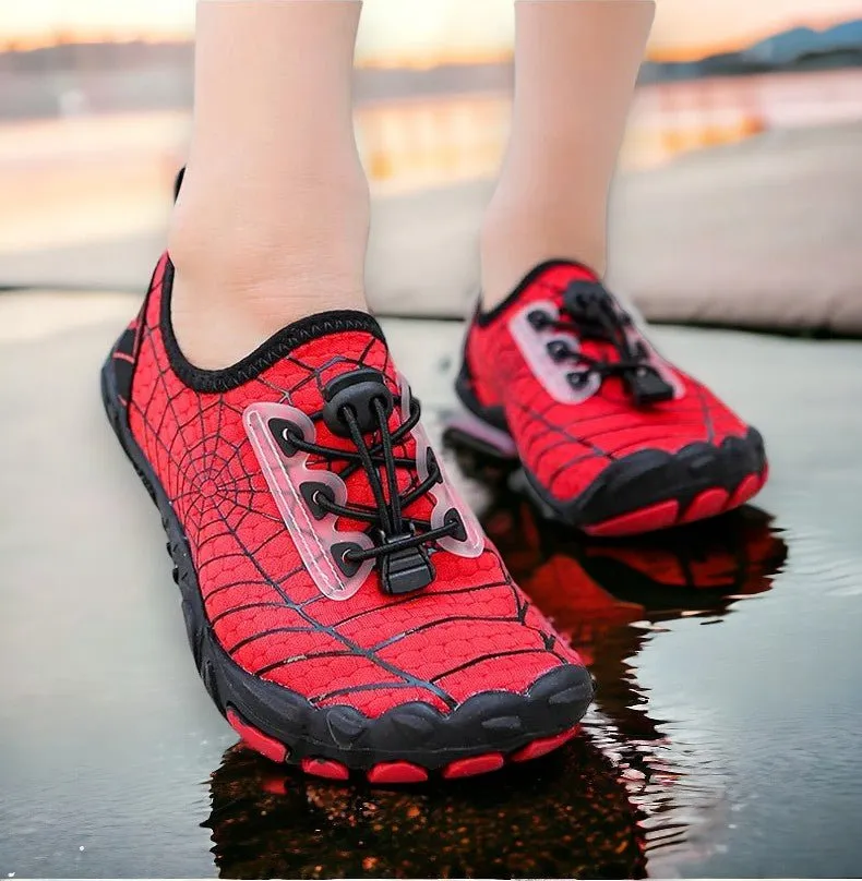Ravello Aqua Kids Beach Shoes - Quick-Drying Barefoot Water Shoes