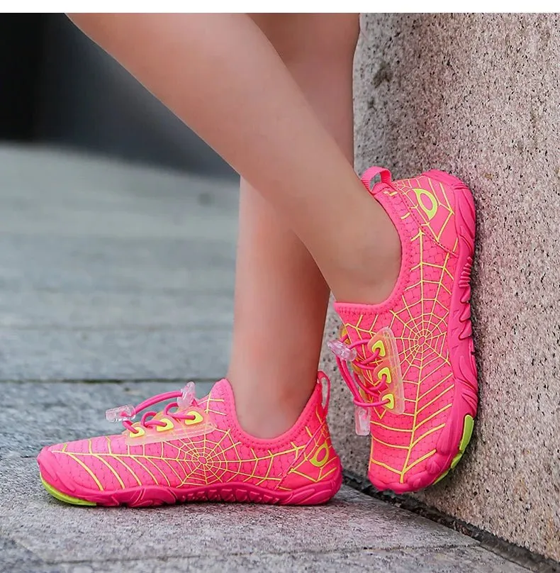 Ravello Aqua Kids Beach Shoes - Quick-Drying Barefoot Water Shoes