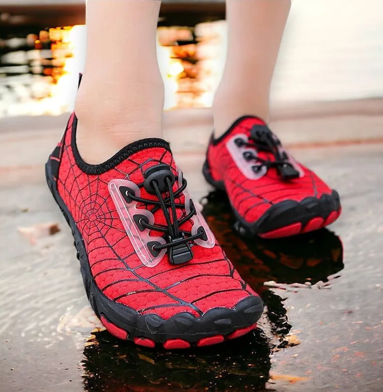 Ravello Aqua Kids Beach Shoes - Quick-Drying Barefoot Water Shoes