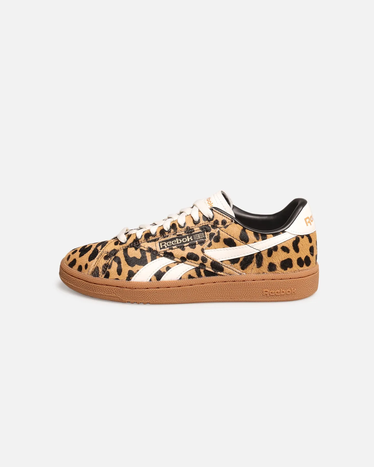 aerobic footwear Reebok Women's Club C Grounds UK Cheetah