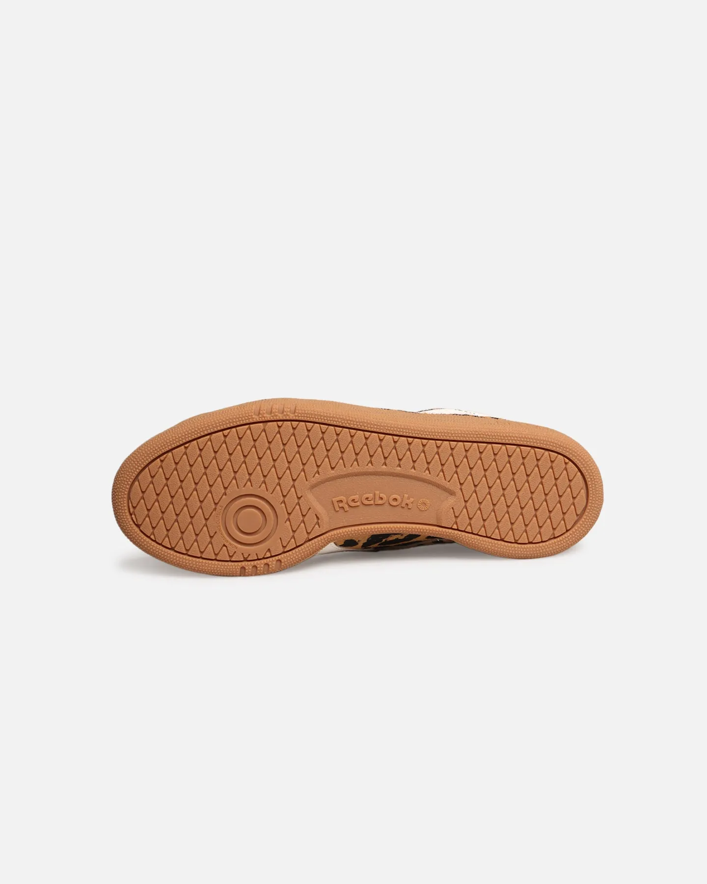 Reebok Women's Club C Grounds UK Cheetah Anatomic Shape