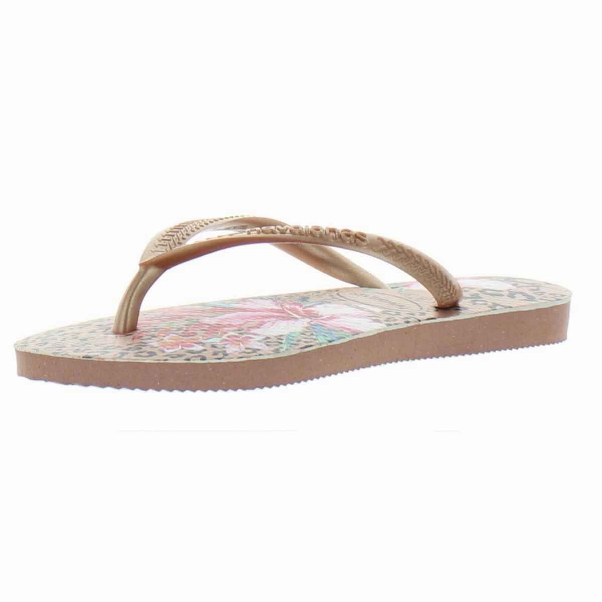 Girls Printed Slide Flip-Flops Temperature Regulating Lining