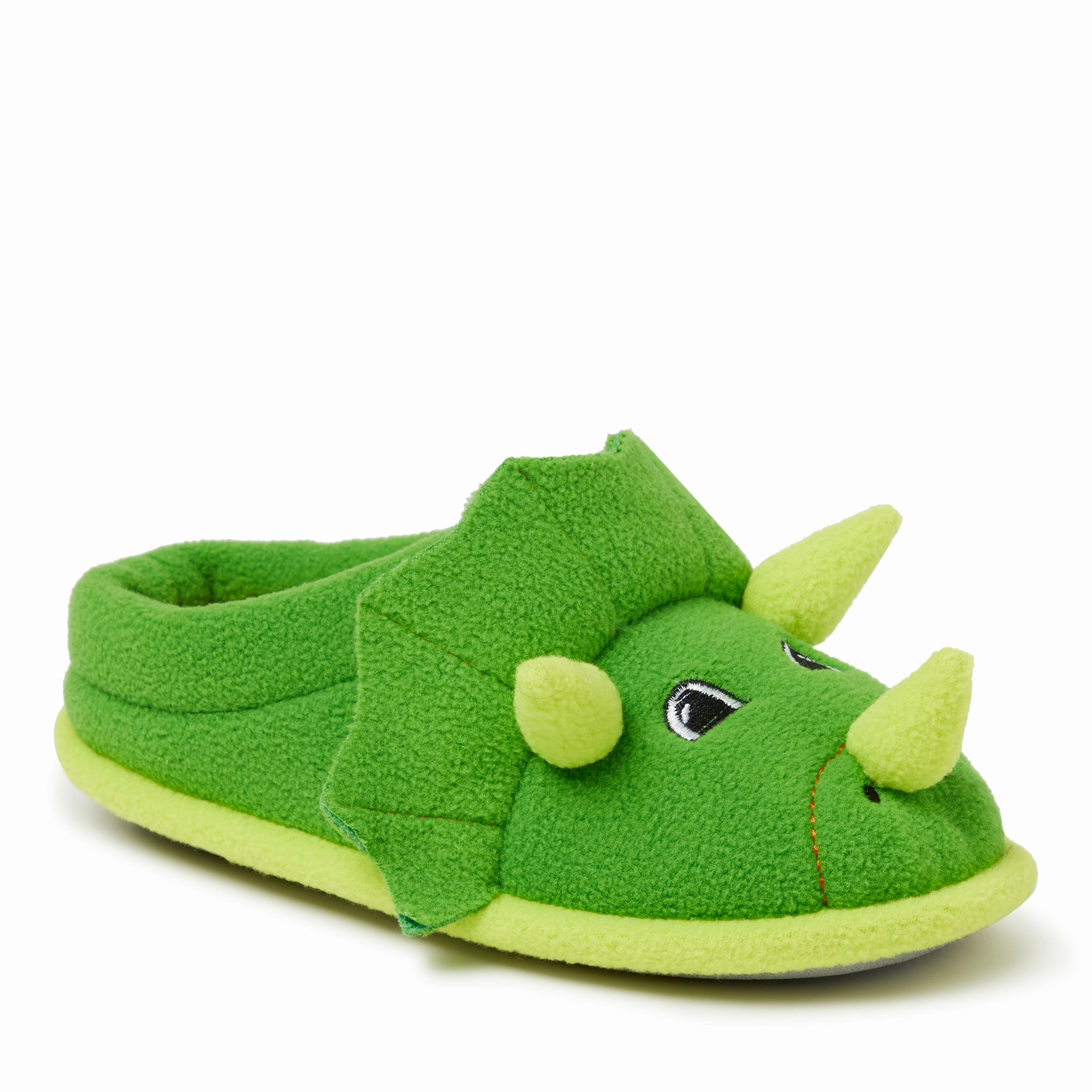 Dearfoams Kid's Peyton Animal Slip-On Clog House Slipper Nonslip Outsole Luxurious lining