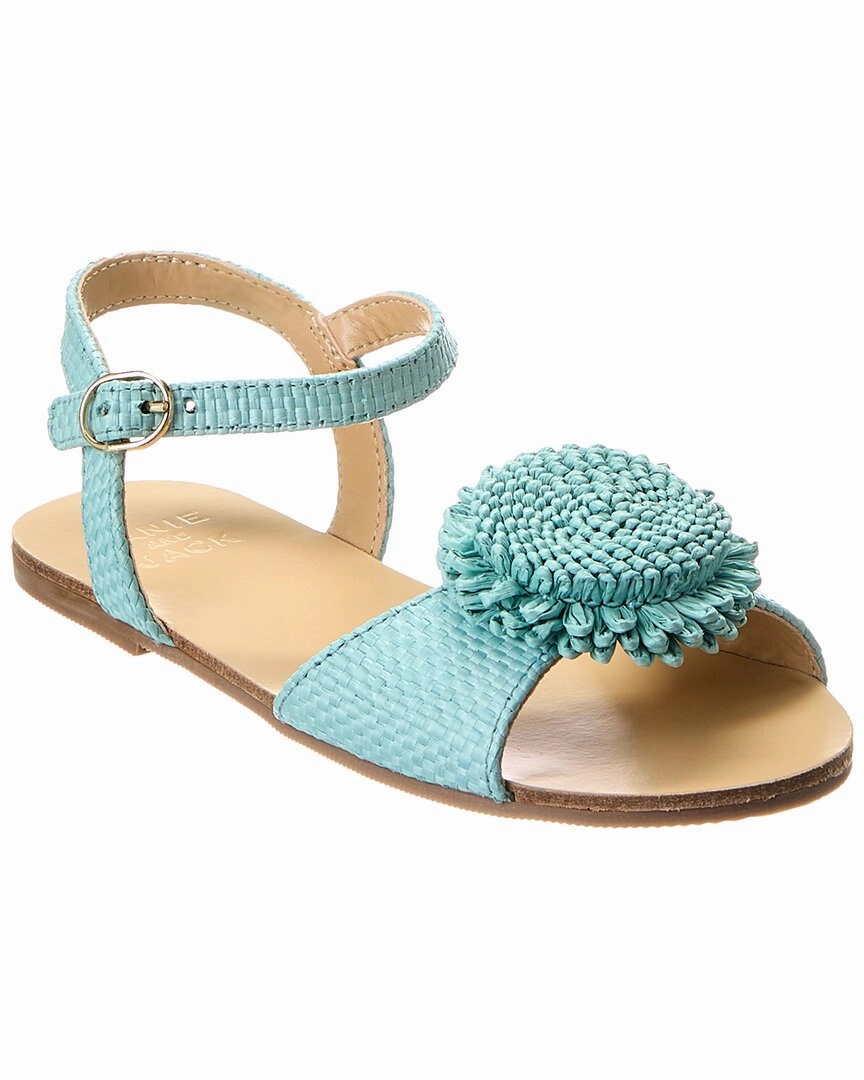 Janie and Jack Straw Sandal Energy Flow Fast Entry