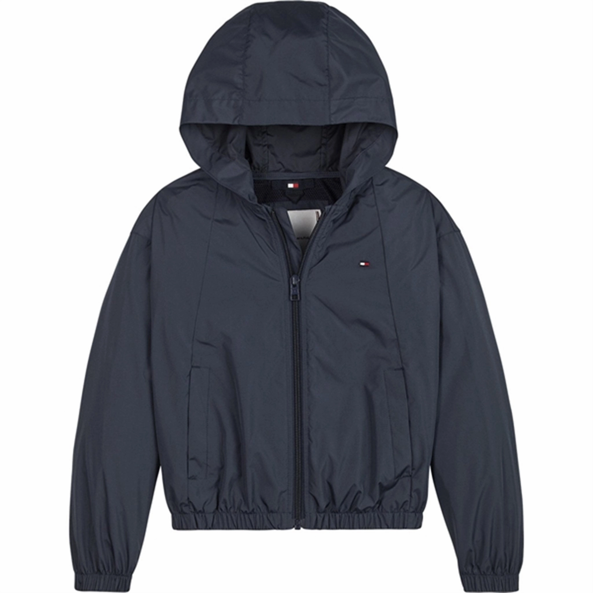 SeamlessShoulderPanels Tommy Hilfiger Hero Taping Windbreaker Girls Jacket Twilight Navy