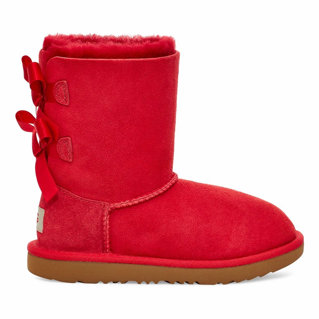 Red Ribbon Bailey Bow II Boots Lightweight Cushioned Sole Everyday Ride