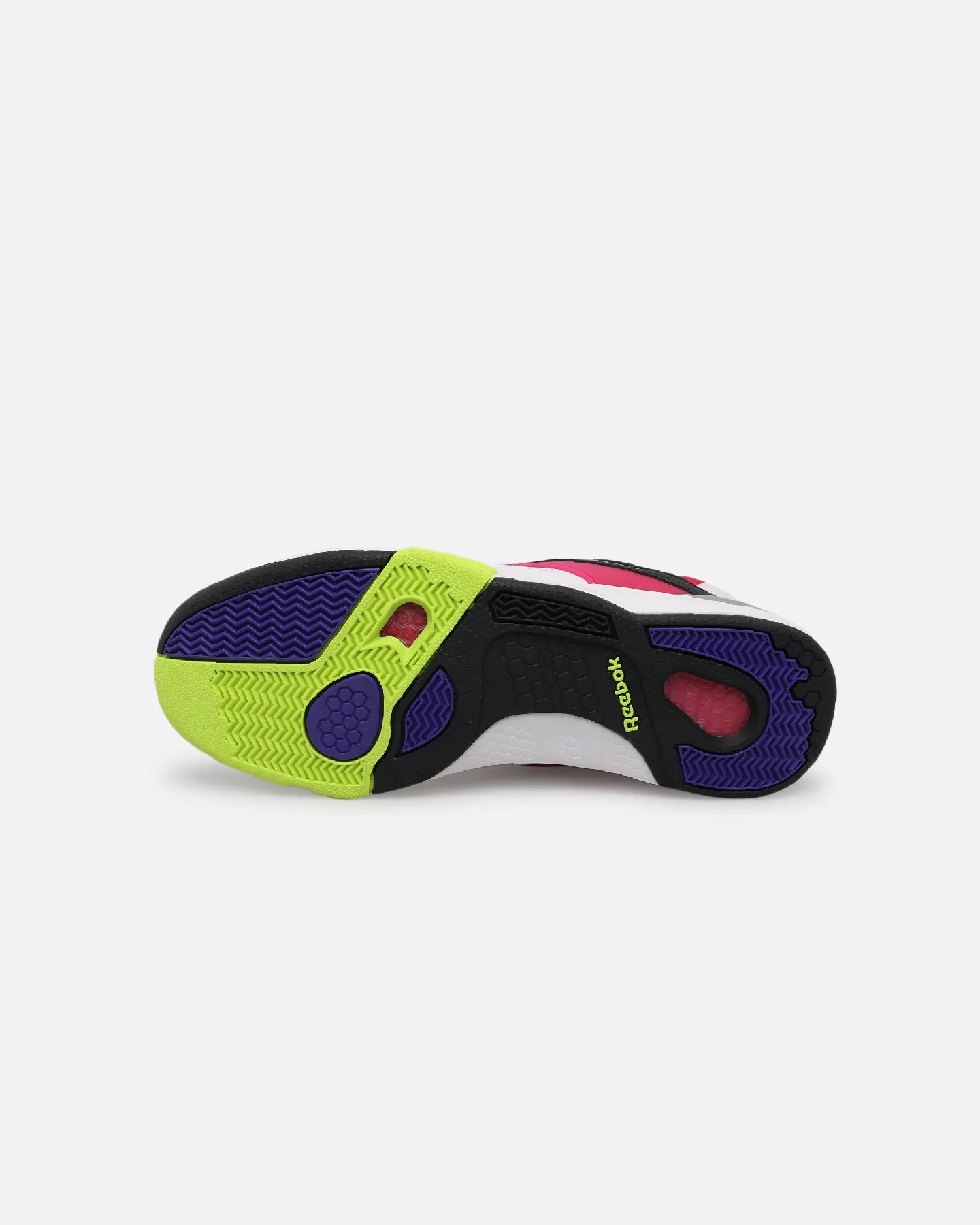 Impact Resistant Heel Cup Reebok Court Victory Pump White/Black